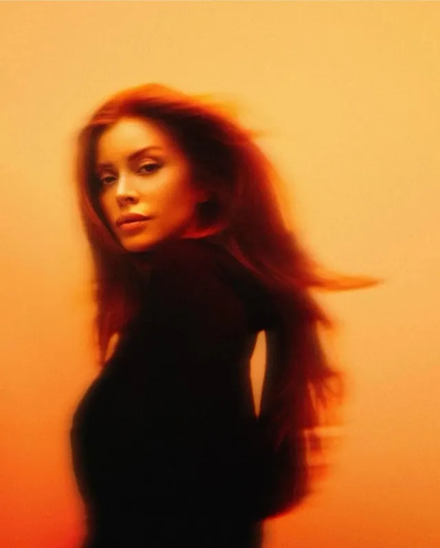 Warm Toned Portrait, photographic, organic, warm