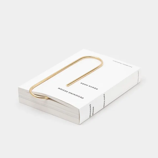 Minimalist Paperclip Branding Mockup, minimal, luxury, light
