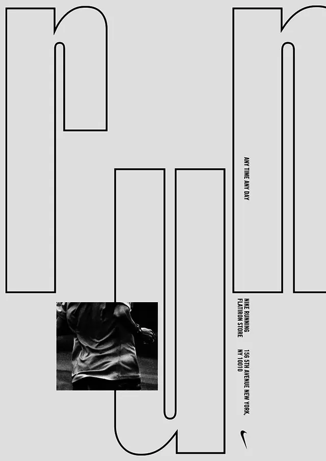Abstract Geometric Line Art and Typography Layout, minimal, swiss, monochrome