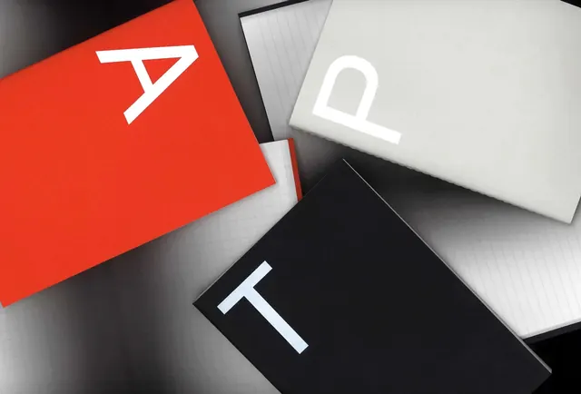 Geometric Alphabet Identity System, minimal, swiss, high-contrast