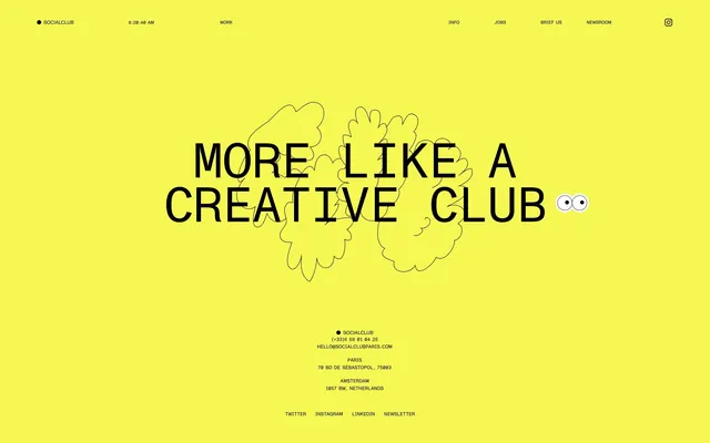 More Plus: A Creative Club Identity, minimal, playful, vibrant