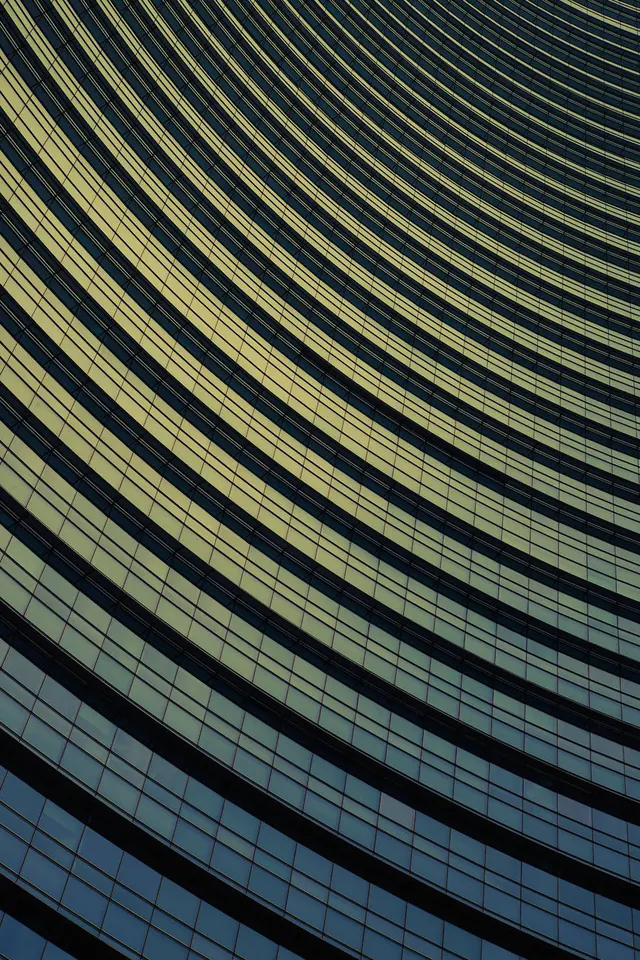 Curved Grid Pattern, geometric, abstract, high-contrast