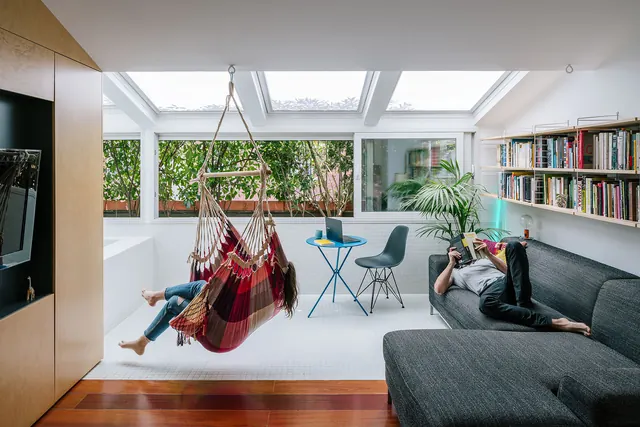 Modern Interior Living Space, minimal, photographic, light