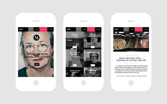 Modern UI and Editorial Design Mockups, minimal, swiss, high-contrast
