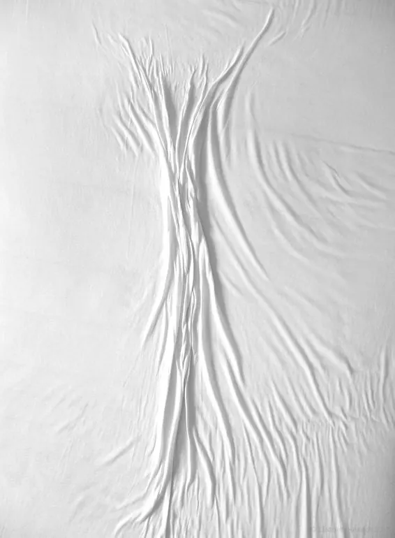 Abstract Fabric Texture, minimal, monochrome, monochrome