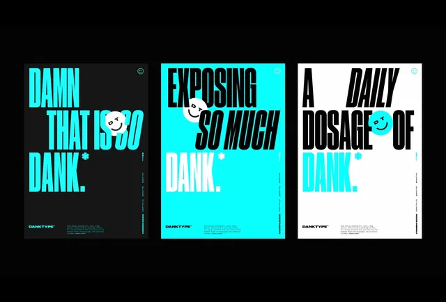 Bold Typography Layouts, brutalist, neo-brutalist, high-contrast