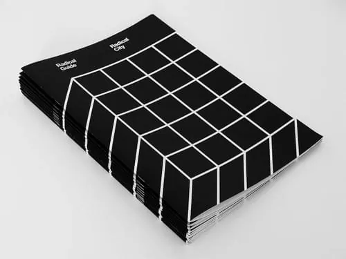 Geometric Grid Pattern Mockup, minimal, swiss, monochrome
