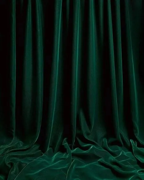Emerald Velvet Drapery, luxury, photographic, dark