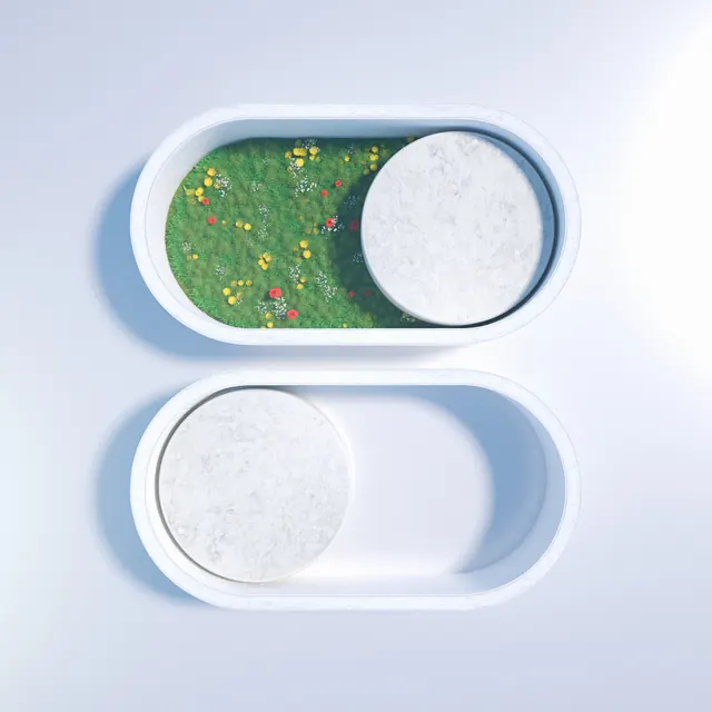Abstract Organic Pill Shapes, minimal, organic, light