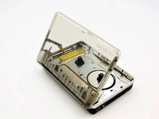 Transparent Hardware Device Mockup, minimal, technical, light