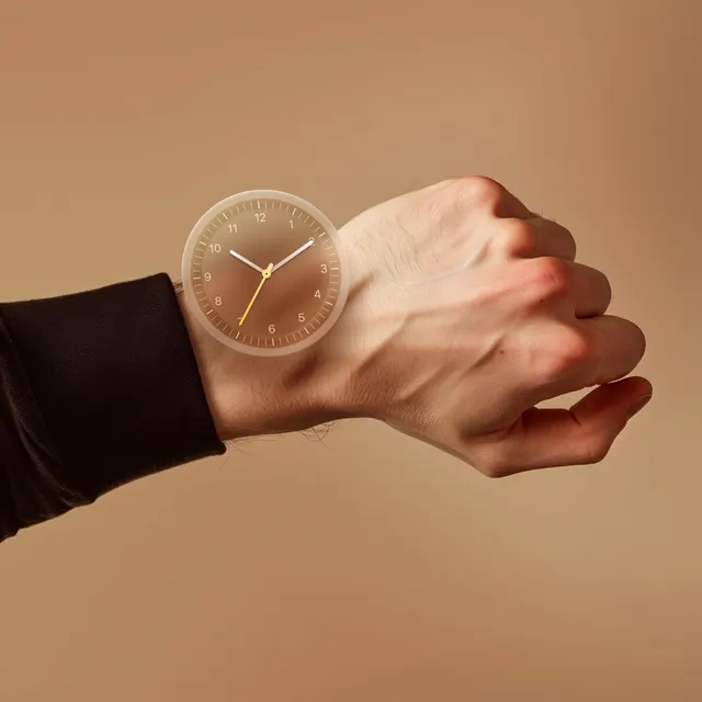 Minimalist Watch Close-up, minimal, luxury, warm