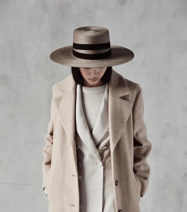 Fashion Editorial Portrait, minimal, luxury, muted