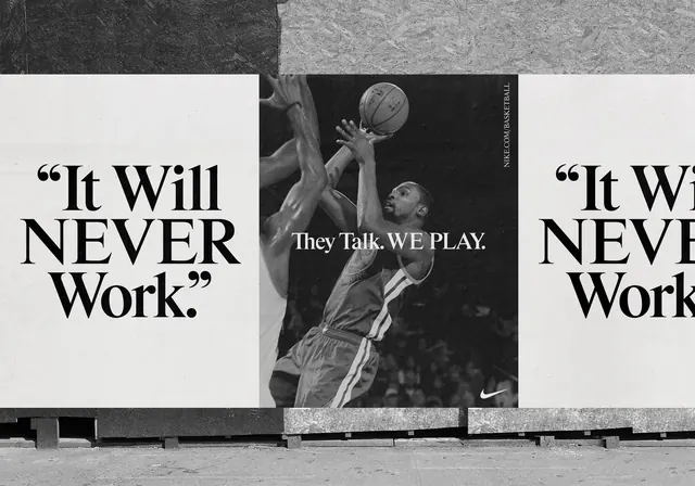 The Will Never Work Poster Design, minimal, monochrome, monochrome