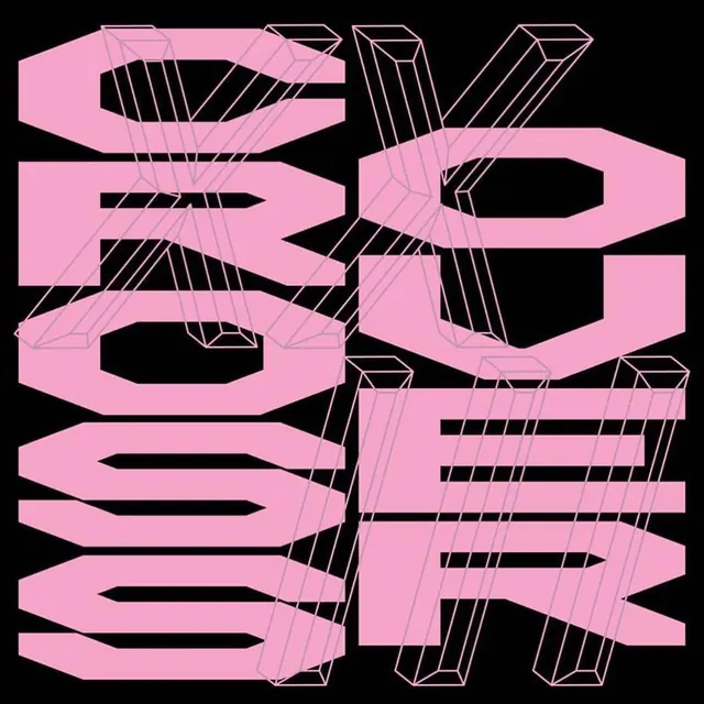 Geometric Wordmark Composition, brutalist, neo-brutalist, high-contrast
