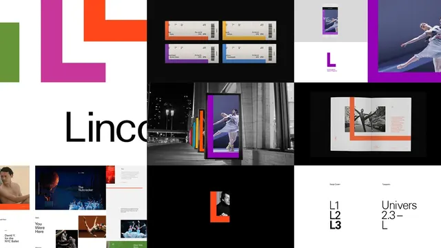 Geometric and Typographic Identity System, minimal, swiss, high-contrast