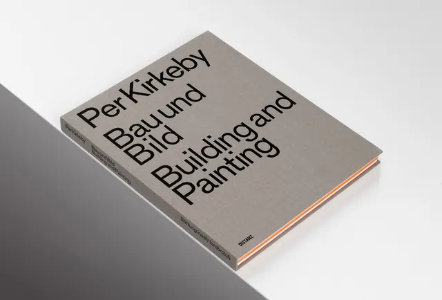Per Kirkeby Building and Painting Wordmark, minimal, swiss, monochrome