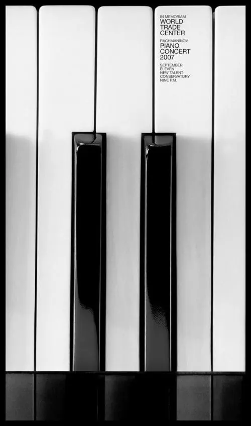 Monochrome Vertical Typography Layout, minimal, swiss, monochrome