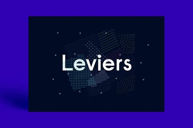 Leviers Wordmark Design, minimal, geometric, dark