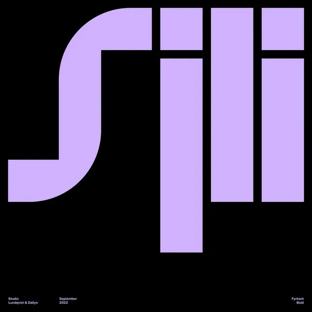 Geometric Typography Design, minimal, swiss, dark