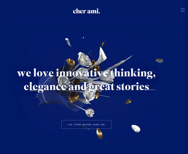 Cher Ani Brand Identity Graphic, minimal, luxury, dark