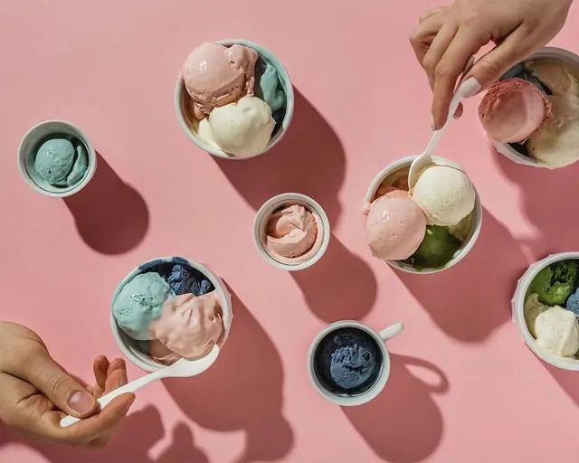 Ice Cream Cup Mockup Collection, minimal, playful, pastel