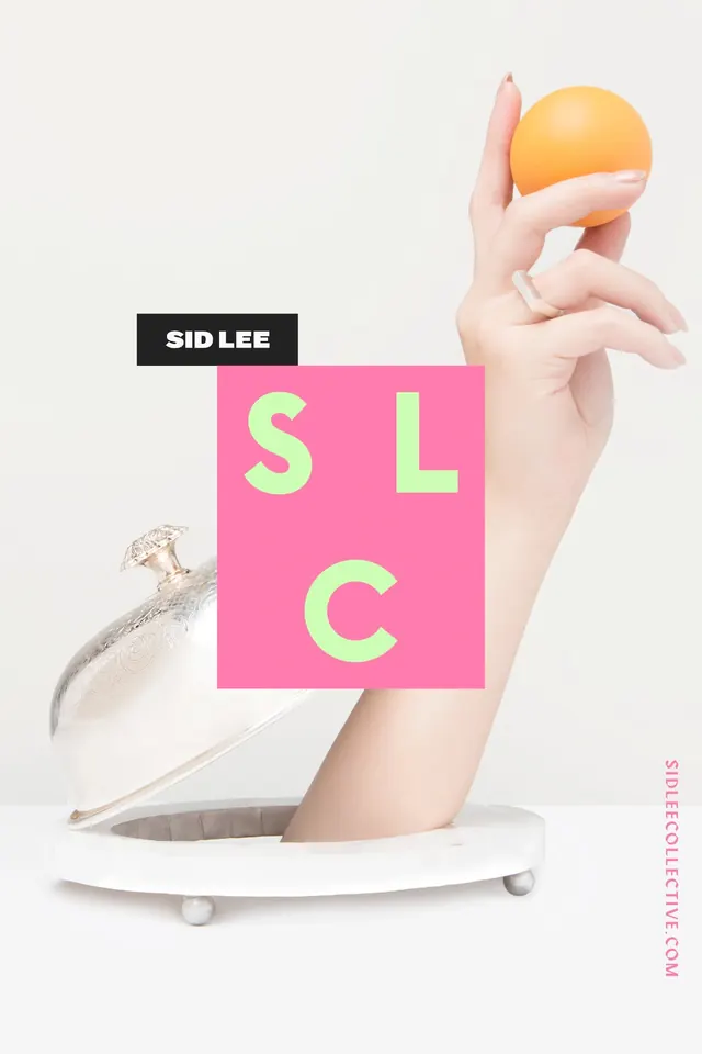 Sidelee Branding Mockup, minimal, light-mode, vibrant