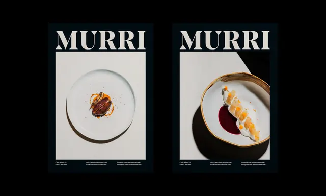 MURRI Branding Mockups, minimal, editorial, high-contrast