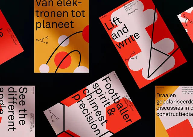 Dutch Graphic Design Layouts, swiss, minimal, high-contrast