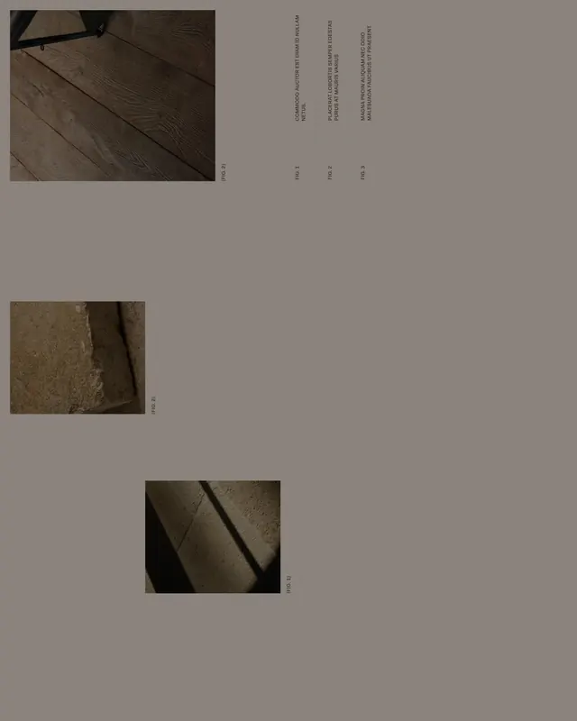 Minimalist Wood Texture Identity, minimal, corporate-clean, muted