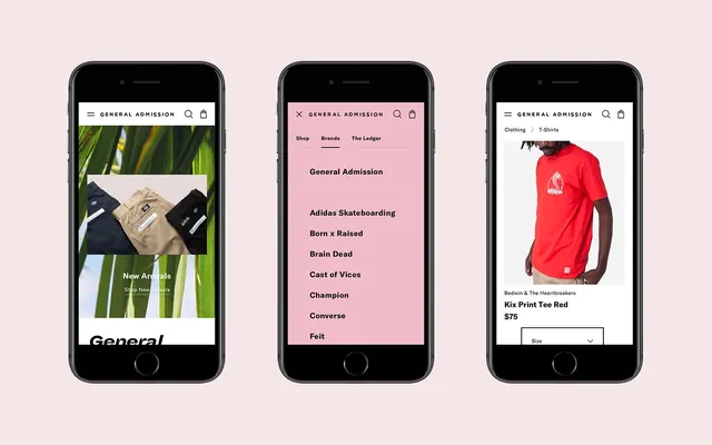 Mobile App UI Mockups, minimal, corporate-clean, light