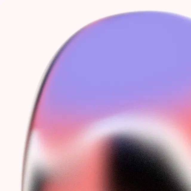 Iridescent Gradient Shape, gradient-heavy, glassmorphism, vibrant