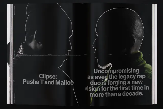 Pusha T and Malice Album Artwork, minimal, monochrome, monochrome