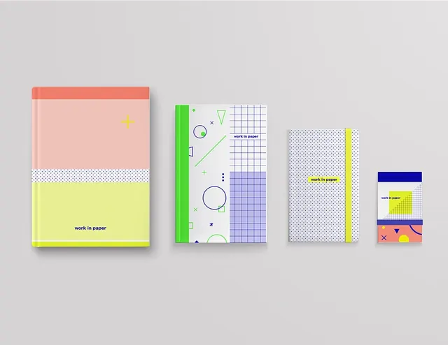 Geometric Grid Identity System, minimal, swiss, vibrant