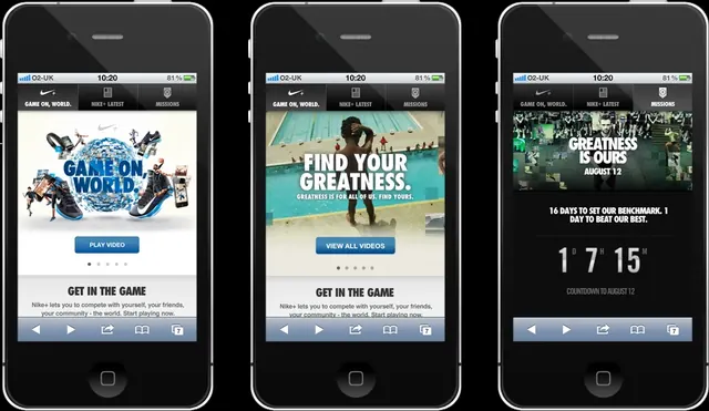 Mobile App UI Mockups for Gaming and Fitness, flat, illustrated, vibrant