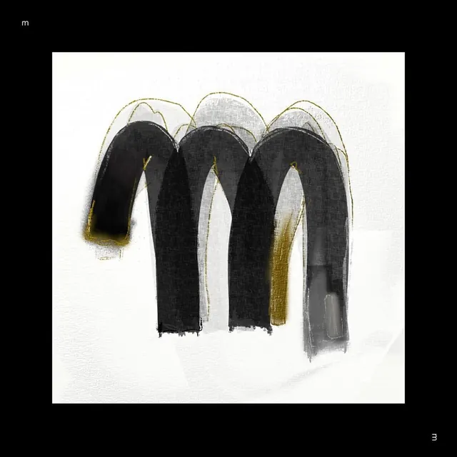 Abstract Arch Illustration, minimal, abstract, monochrome