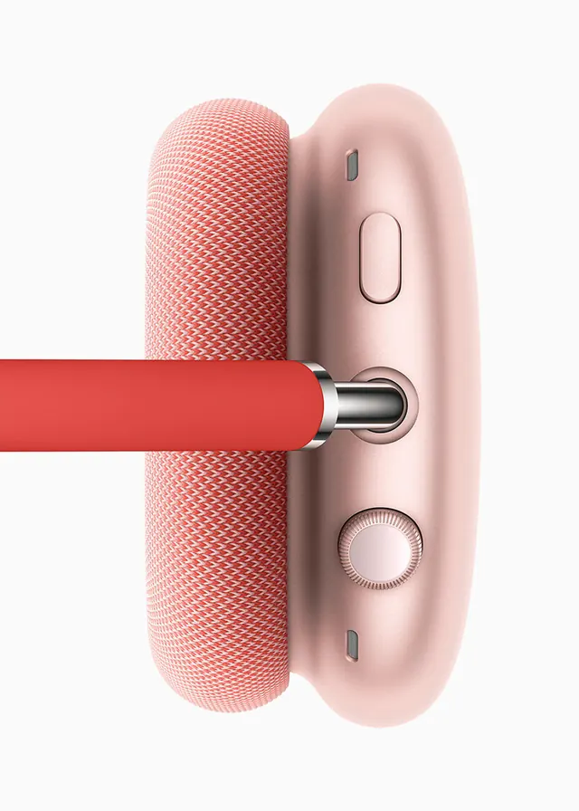 Pink Wireless Earbud Mockup, minimal, 3d-render, pastel
