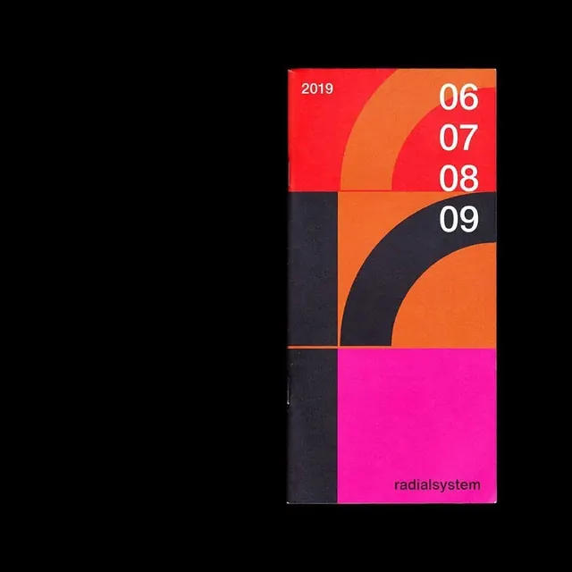 Radiosystem 2019 Graphic Design, swiss, geometric, vibrant