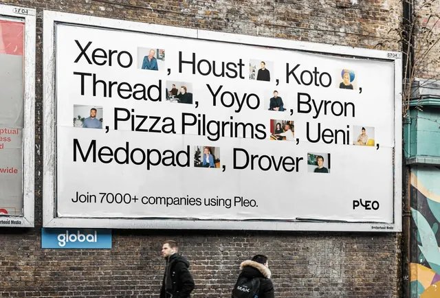 Play.co Billboard Mockup, corporate-clean, boxed, high-contrast