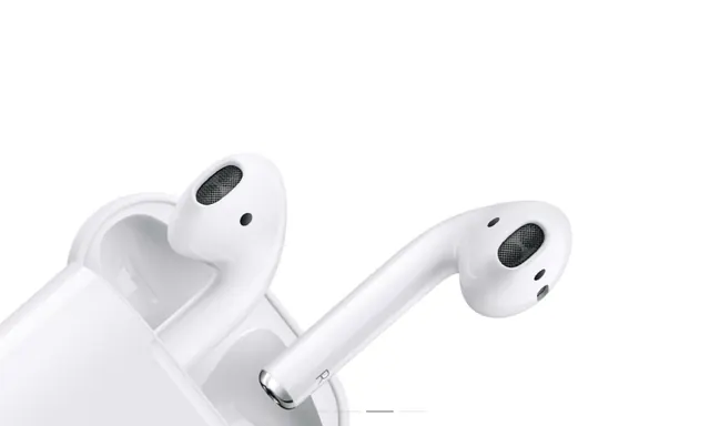 Wireless Earbuds Mockup, minimal, corporate-clean, light
