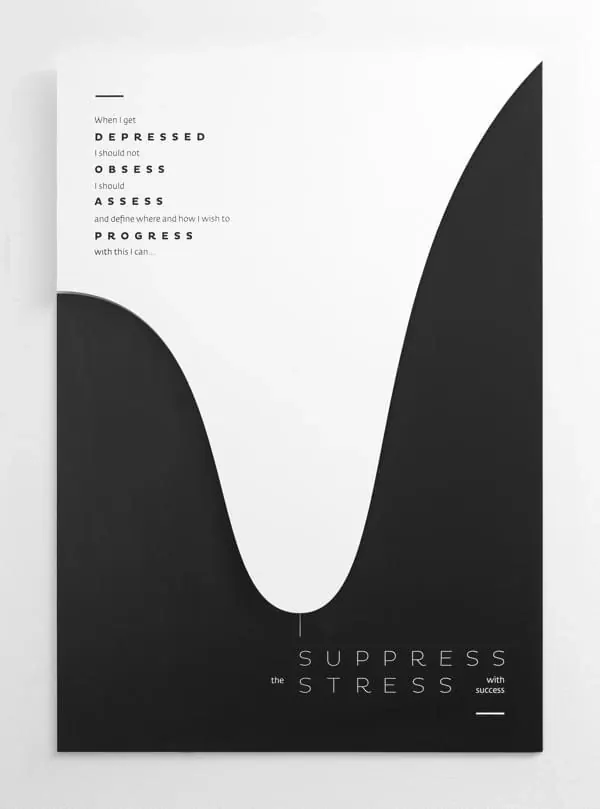 SUPPRESS STREETS Typography and Graphic Design, minimal, swiss, monochrome