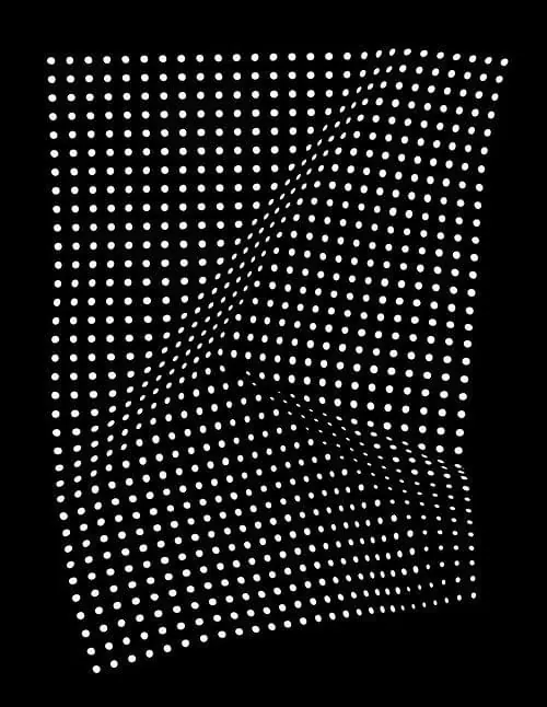 Dotted Fabric Texture, minimal, monochrome, dark