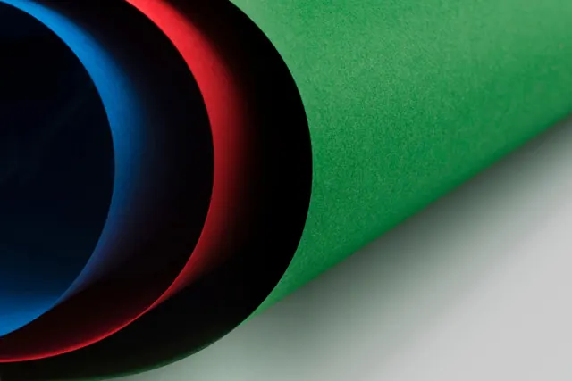 Abstract Gradient Cylinders, 3d-render, abstract, vibrant