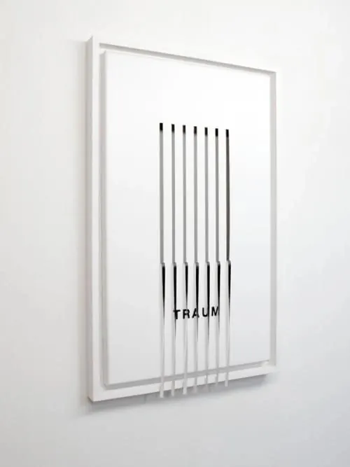 Minimalist Vertical Line Art with Typography, minimal, swiss, monochrome