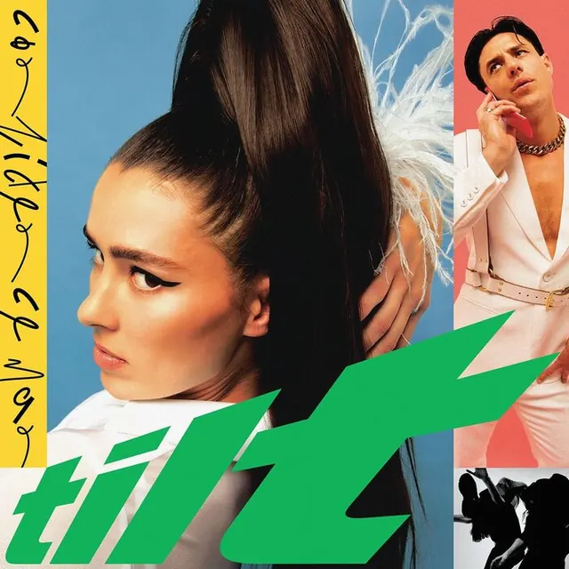 Music Artist Promotional Graphic, maximalist, y2k, vibrant