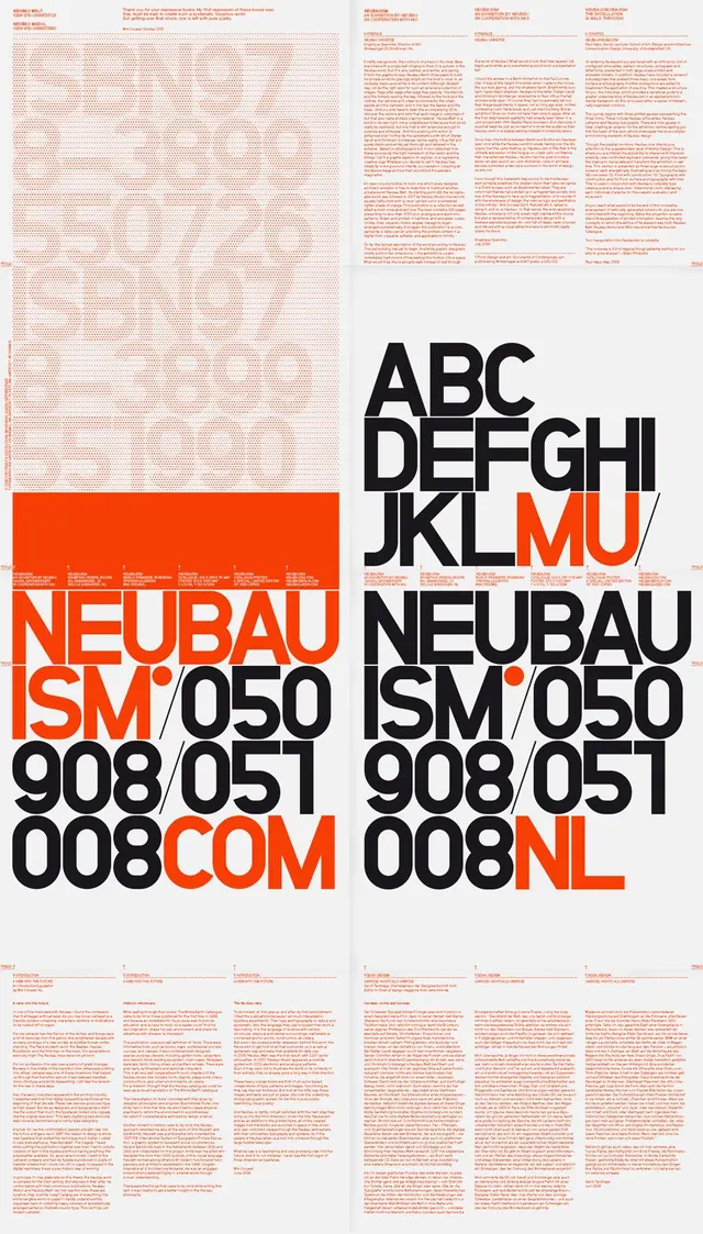 Typography and Grid Layout Study, swiss, minimal, high-contrast