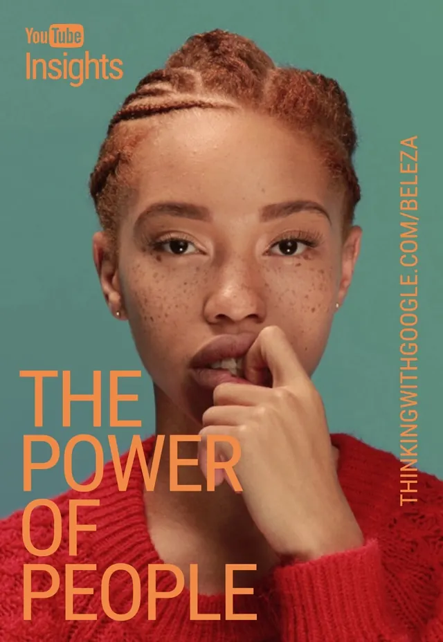 The Power of People Poster, editorial, photographic, vibrant