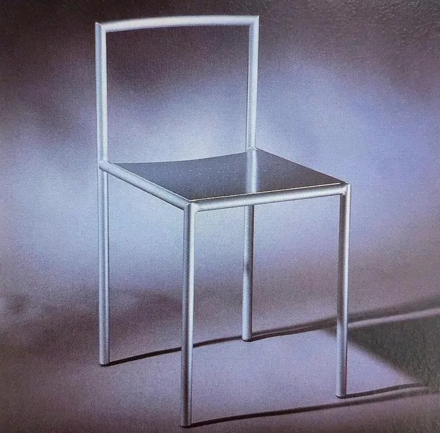 Minimalist Transparent Chair Design, minimal, geometric, light