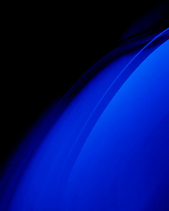 Blue Abstract Gradient Curve, gradient-heavy, dark-mode, dark