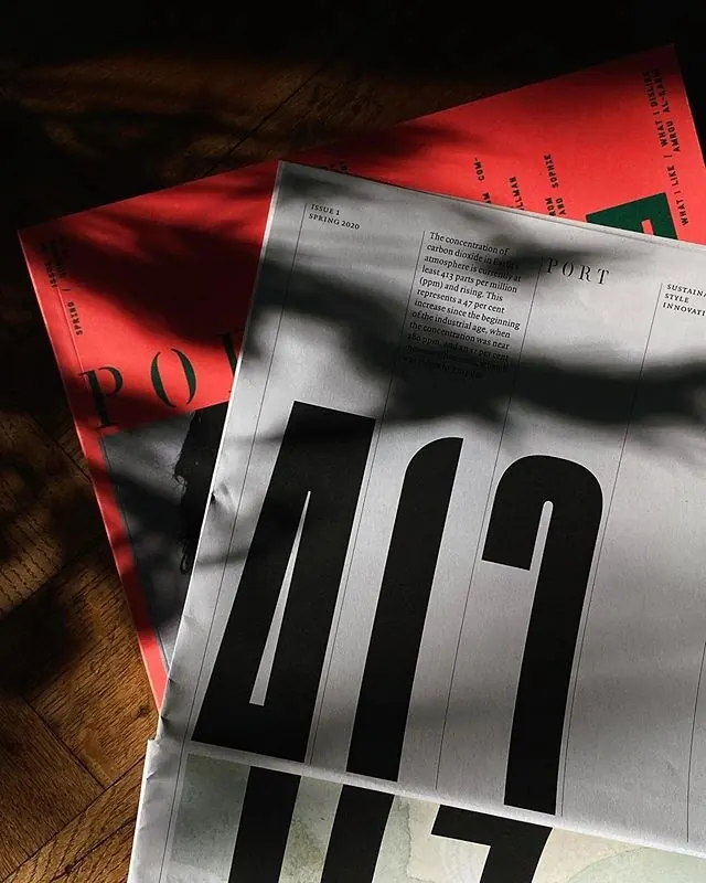 Swiss-Style Editorial Layout, swiss, editorial, high-contrast