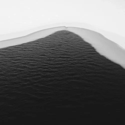 Abstract Monochrome Wave, minimal, monochrome, monochrome
